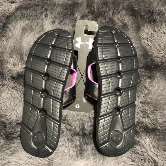 Under Armour 3026027 Womens UA Ignite Pro Slides Flip Flop Foam, Size 12 - Picture 5 of 5
